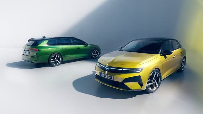 Opel Astra është ridizajnuar, një ndryshim i madh i pamjes