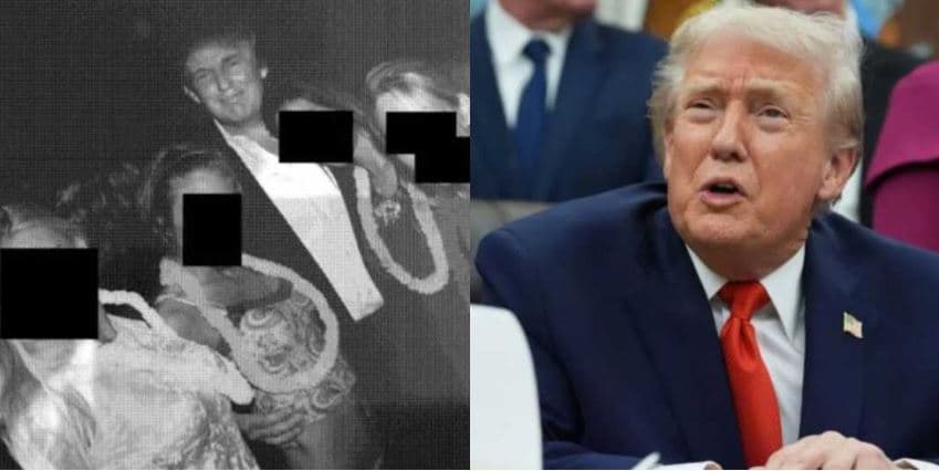 Trump për fotot e reja me Epstein: Nuk është ndonjë gjë e madhe