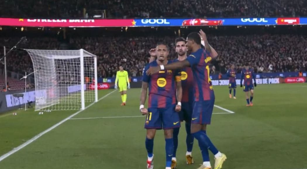 Raphinha ia siguron fitoren e radhës Barcelonës, klubi katalunas të pandalshëm në La Liga