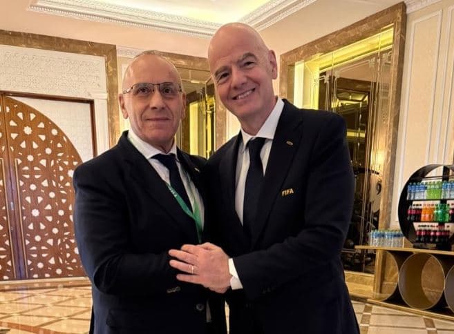Ademi takohet me Gianni Infantinon në Doha, flasin për zhvillimin e futbollit në Kosovë