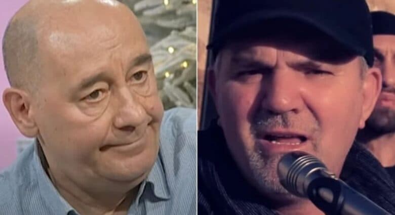 Vokalisti i grupit “Minatori” merr vesh për vdekjen e Shemit teksa ishte live në një emision