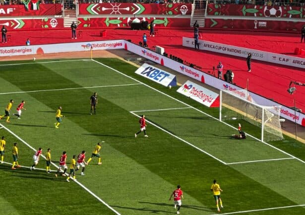 ”Panenka” nga Salah, Egjipti në epërsi ndaj Afrikës së Jugut (VIDEO)