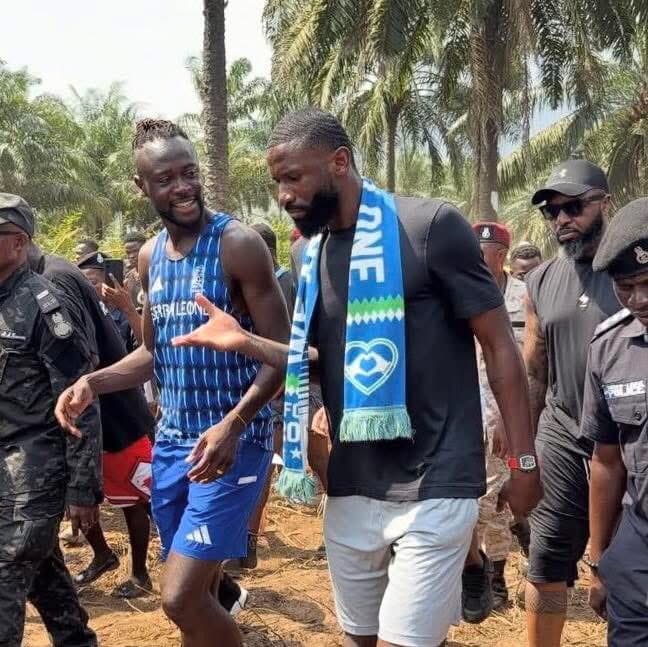 Zemra ende i rrah për origjinën e tij, Rudiger viziton Sierra Leonen
