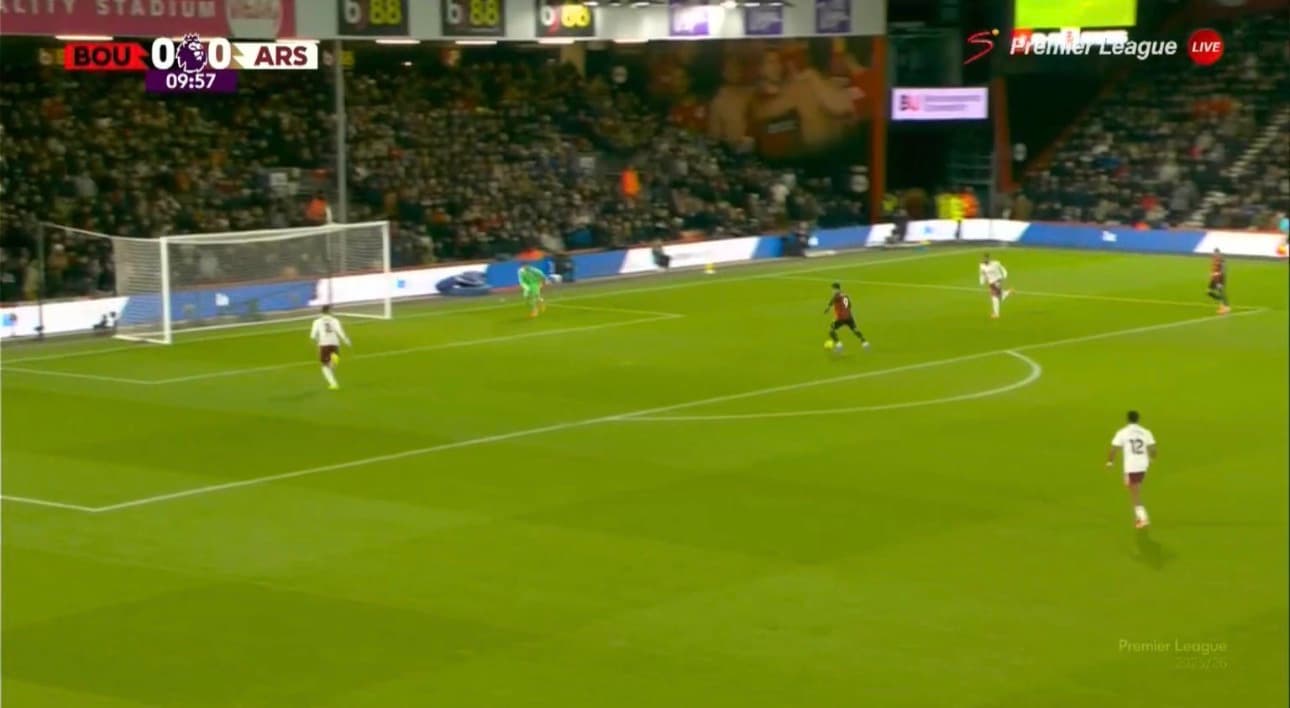 Gabim trashanik nga Gabriel, Bournemouth kalon në epërsi ndaj Arsenalit