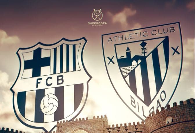 Barcelona përballë Bilbaos në Superkupën e Spanjës, formacionet zyrtare