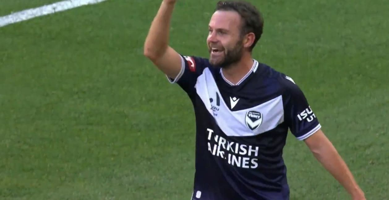 Juan Mata dhe klasi i tij, bën tri asiste në një ndeshje me Melbourne Victory