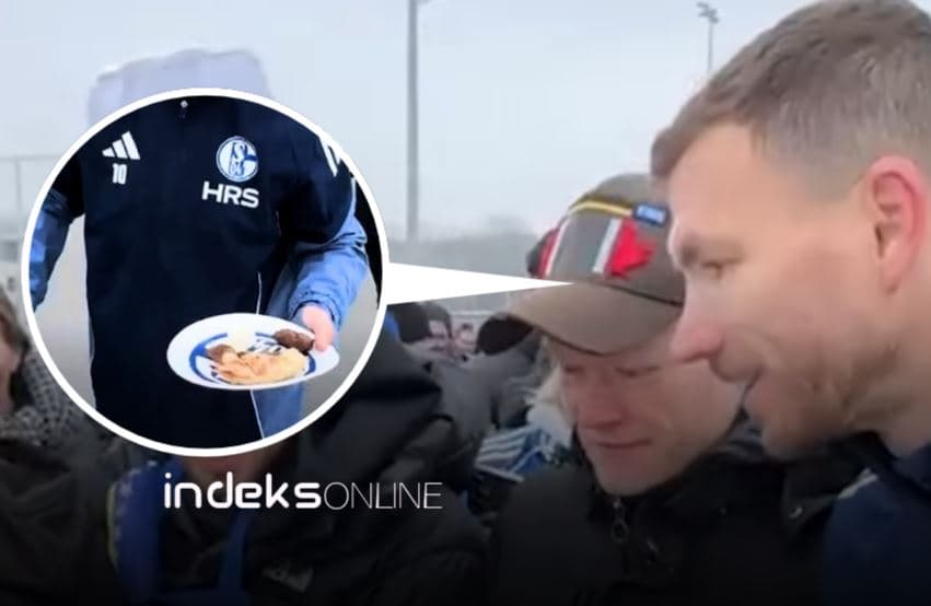 Interesante! Edin Dzekos i shkojnë çebapat nga Sarajeva në stërvitje te Schalke