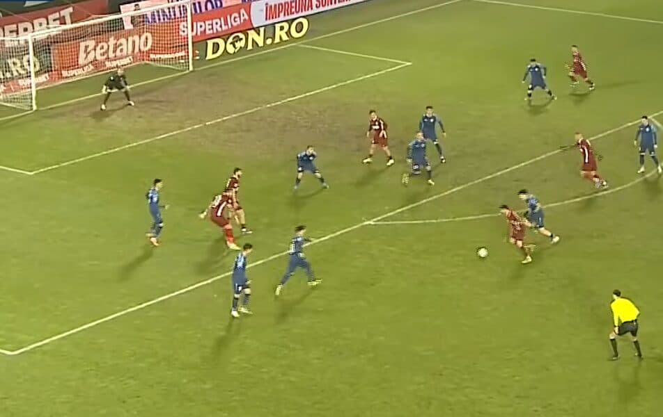 Meriton Korenica shënon një tjetër supergol në Rumani (VIDEO)