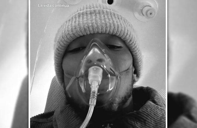 Çfarë po ndodh me Bellingham? Shfaqet me inhalator