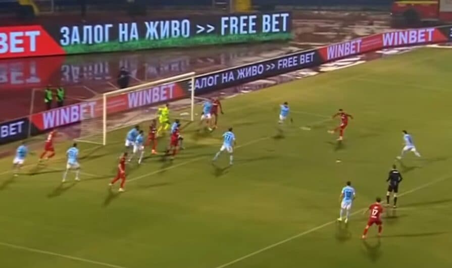 Lumbard Dellova shënon supergol me Ceskan, në kampionatin bullgar (VIDEO)