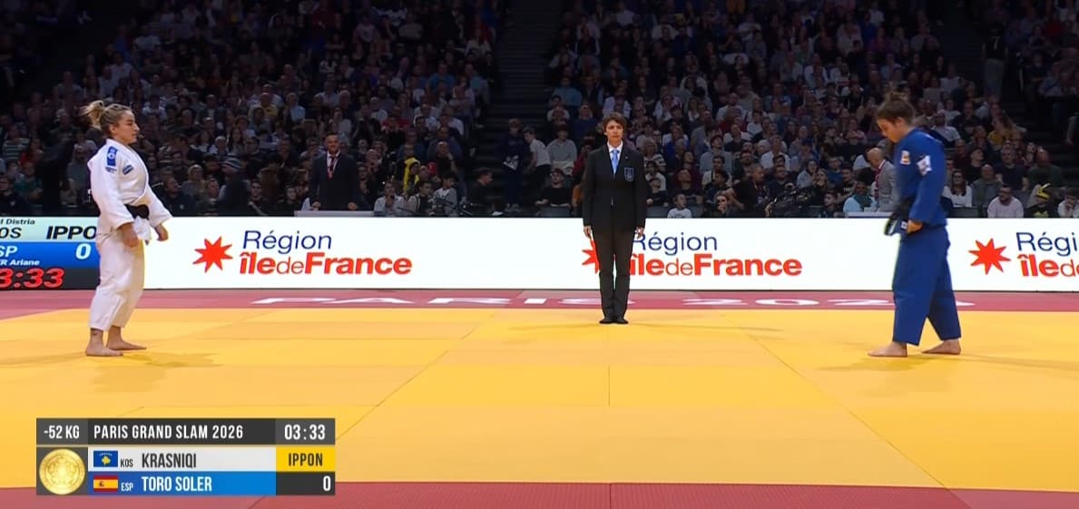 Distria e artë në “Paris Grand Slam 2026”