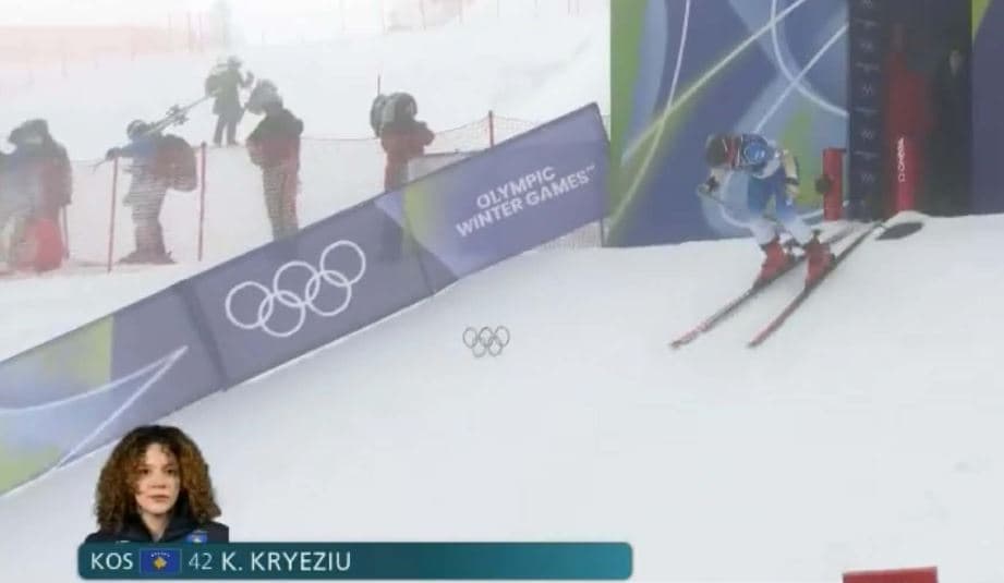 Kiana Kryeziu dështon në Lojërat Olimpike, nuk e përfundon garën