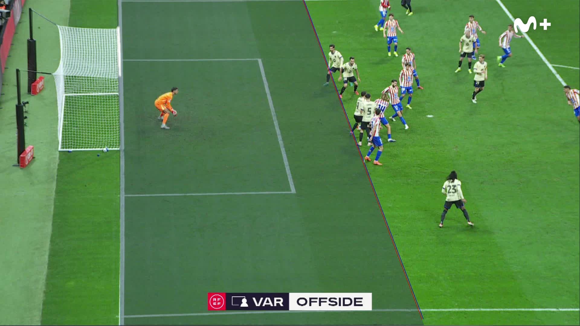 Archivo VAR analizon golin e   Cubarsit i cili u anulua për offside