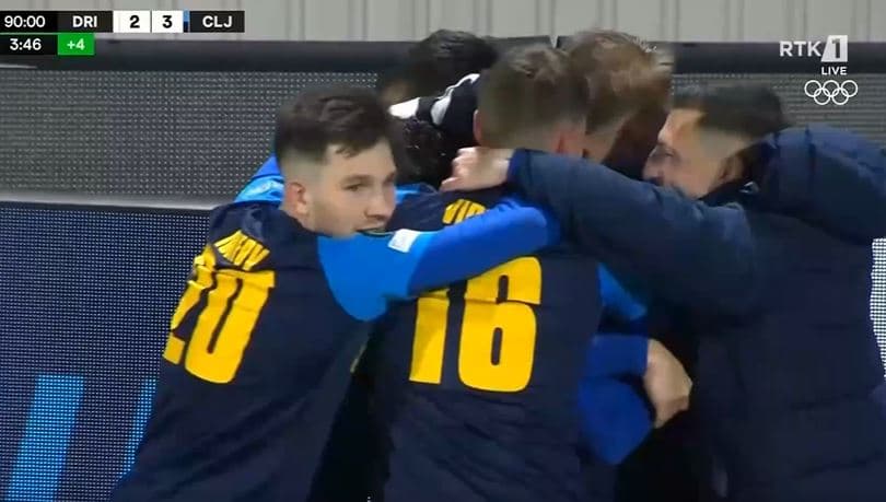 Drita e humbet ndeshjen në minutën e fundit, Celje del fitimtare nga “Fadil Vokrri”