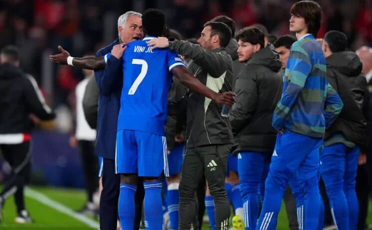 Vinicius i zhgënjyer nga Mourinho pas incidentit në Lisbonë