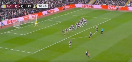 Një supergol shënohet në ndeshjen Aston Villa-Leeds