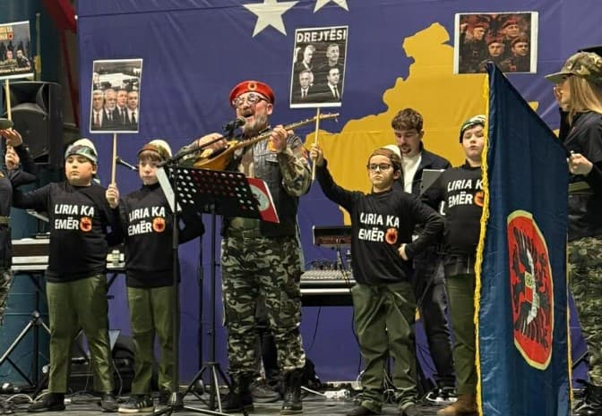 17 Shkurti kremtohet në Lecco, shqipet e Italisë i mbledh çiftelia