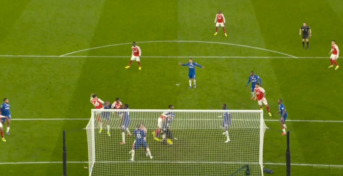 Vendim i diskutueshëm në Premier League: VAR-i lejoi gol nga pozicion jashtë loje në ndeshjen Arsenal vs Chelsea