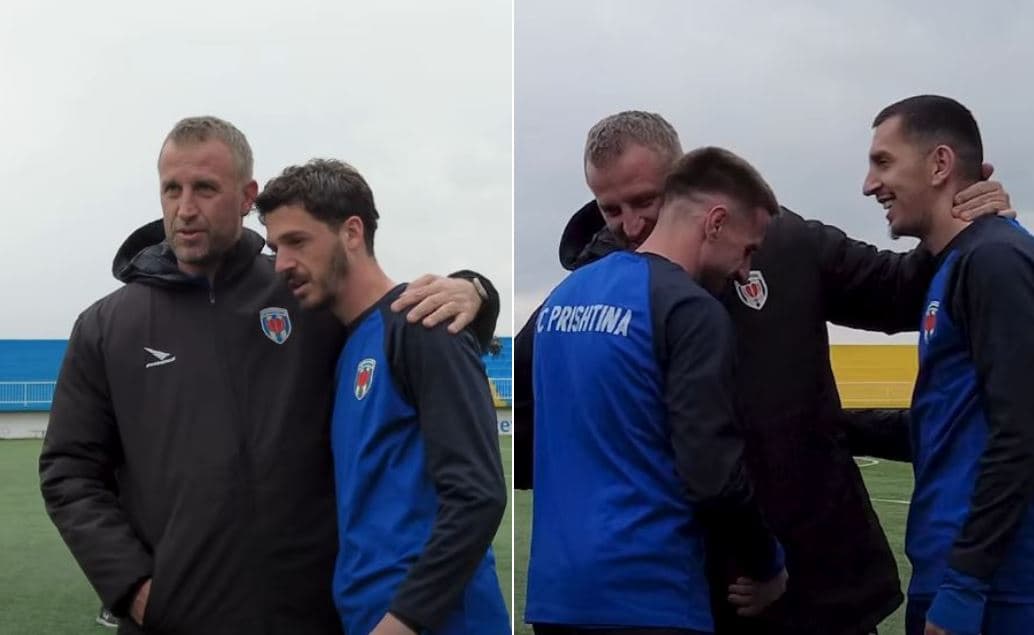 Dragusha mban stërvitjen e parë me Prishtinën