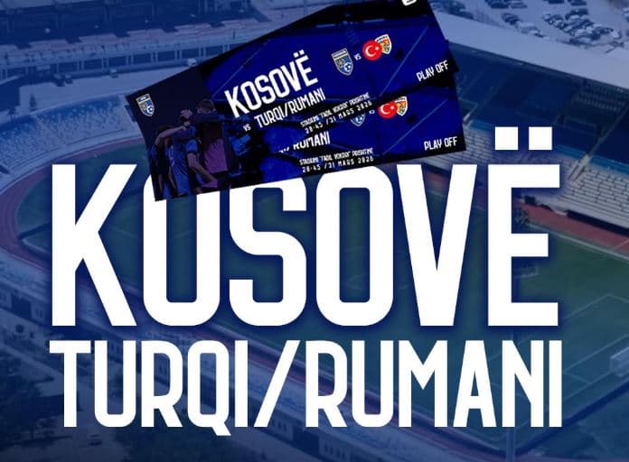 Biletat në shitje për ndeshjen e Kosovës më 31 mars në “Fadil Vokrri”