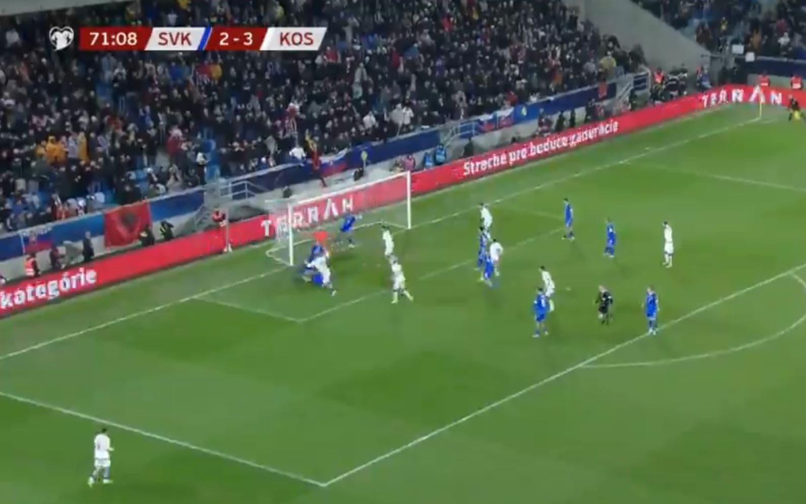 GOOOOOOOOOOOOOOOOL!!!!! KRESHNIK HAJRIZI “IA QET FLAKËN” BRATISLLAVËS!
