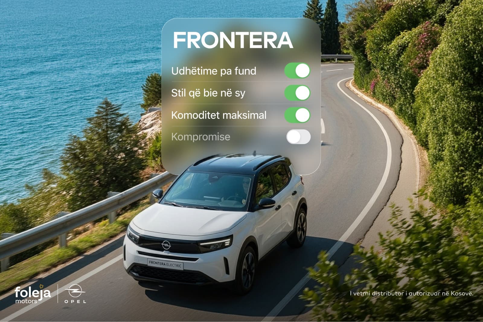 Featured image for Opel Frontera Electric – Udhëtime pa kufij