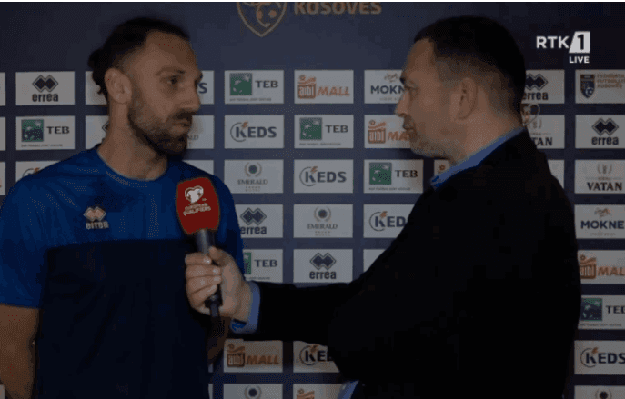 Muriqi i dëshpëruar pas ndeshjes: Më dhimbset ekipi dhe i gjithë shteti