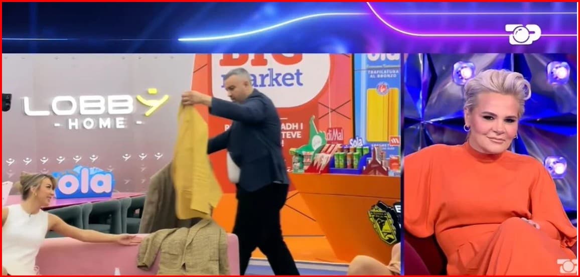 “Të kujtojnë gjë?”- Rogerti i nxjerr live xhaketat e Ilir Metës Monika Kryemadhit në spektakël