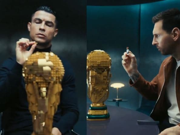 Reklama e Kupës së Botës i bën bashkë yjet e futbollit, Messin dhe Ronaldon