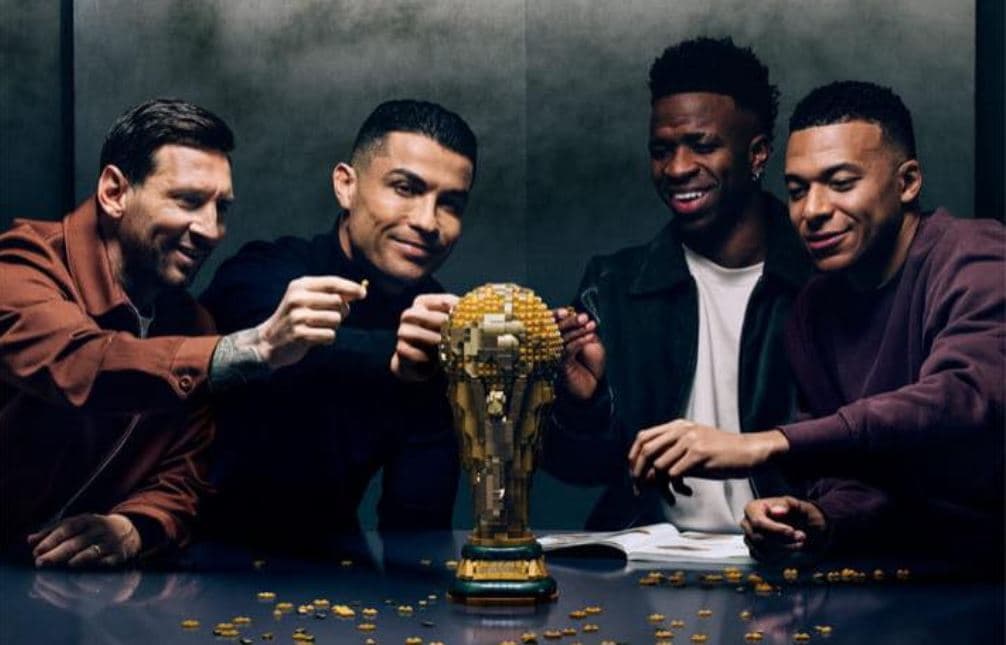 Ronaldo, Messi, Mbappé dhe Vinícius bashkë për Botërorin: prezantojnë setet zyrtare LEGO