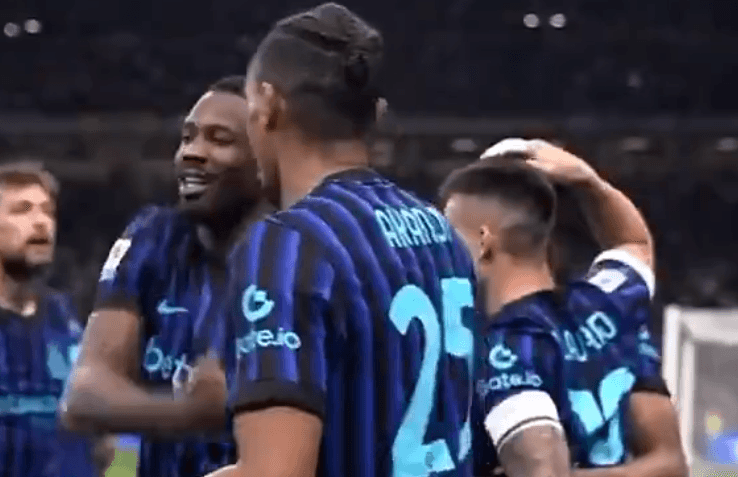 Shënon Lautaro, Interi në epërsi ndaj Romës