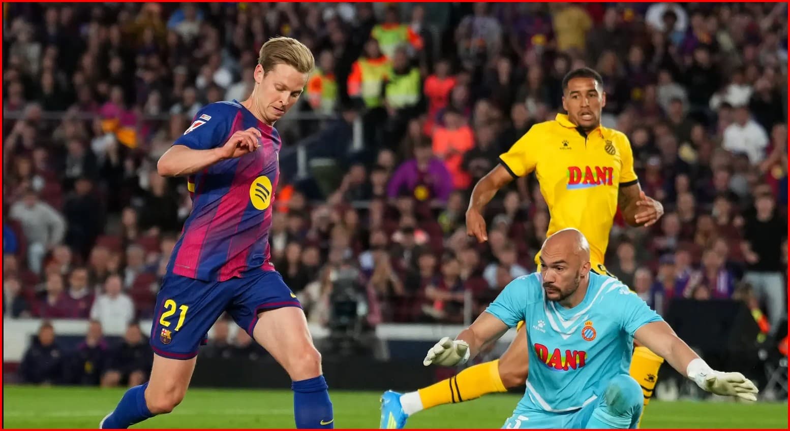 De Jong rikthehet me asist në fitoren e Barcelonës në derbi