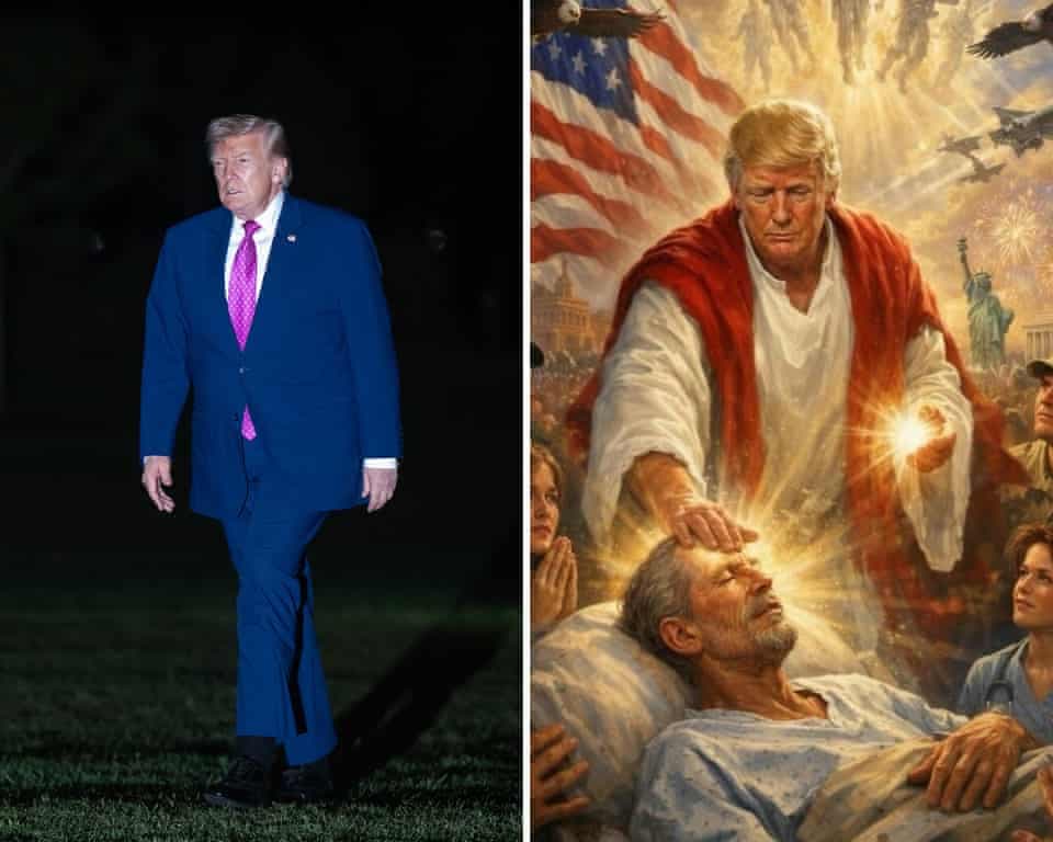 Donald Trump fshin imazhin si Jezu Krishtin të krijuar me AI pas reagimeve të ashpra nga mbështetësit, thotë se donte të paraqitej si doktor