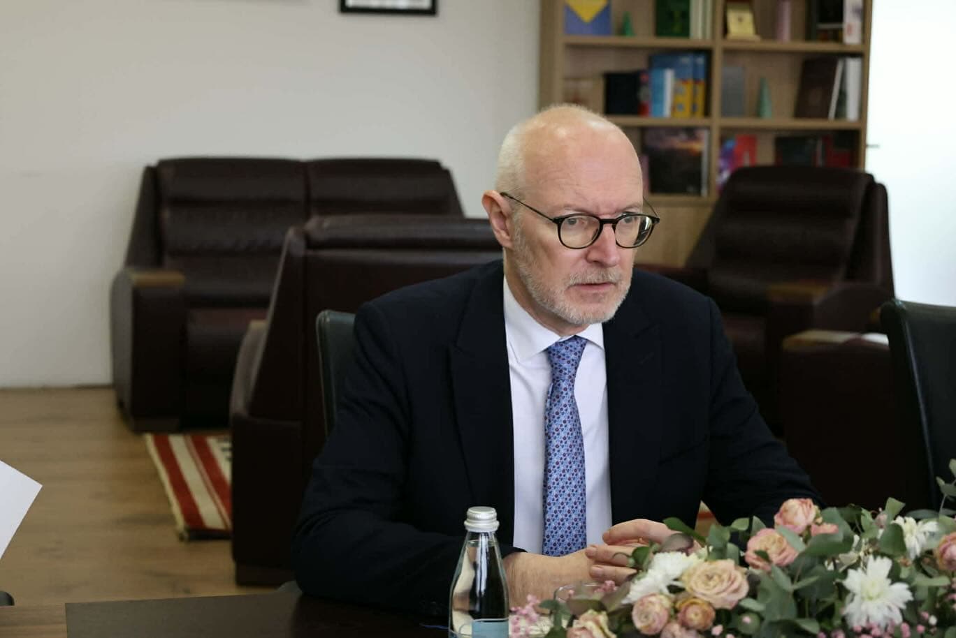 Guérot takohet me Mujën dhe Çekun – flasin për bashkëpunimet në arsim e bujqësi