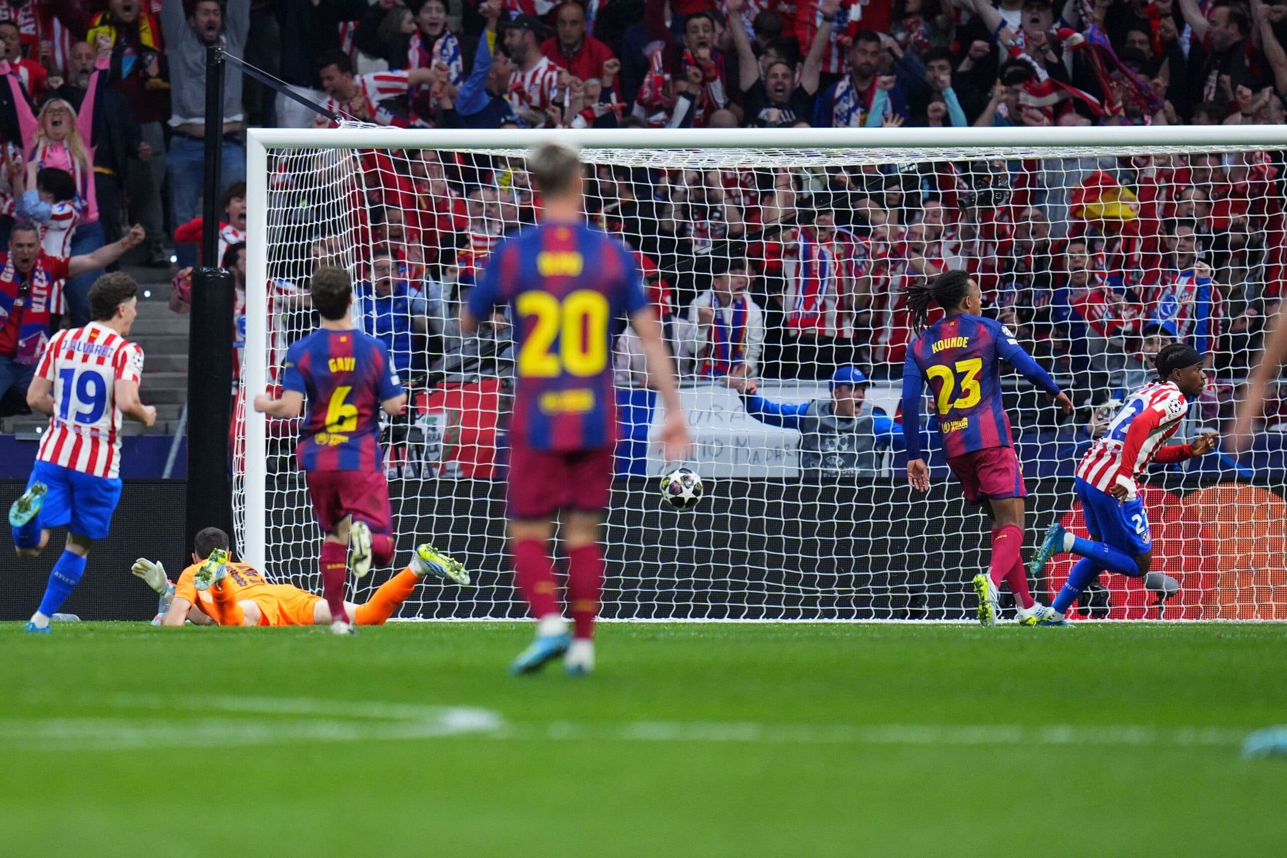 Fitore pa vlerë për Barcelonën, Atletiko Madrid në gjysmëfinale të Champions League