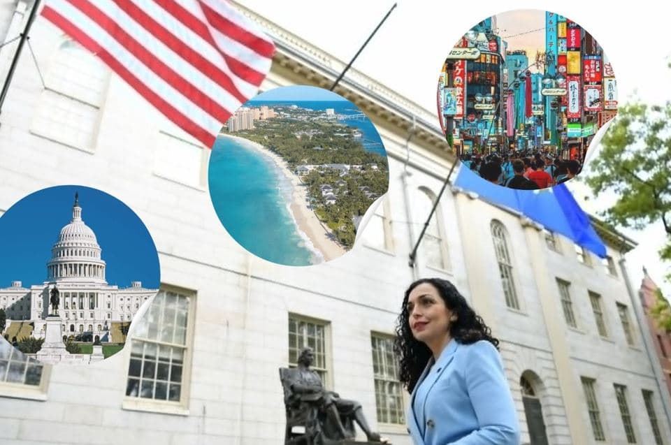 Nga SHBA-ja në Japoni e Bahamas – Top 3 shtetet ku Osmani realizoi vizita me shpenzime të larta gjatë vitit 2025/26
