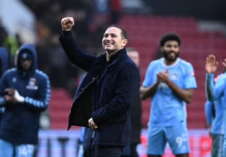 Frank Lampard e inkuadron Coventry në Premierligë pas 25 viteve