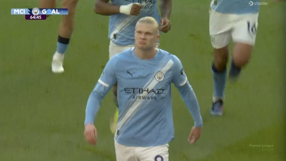 GOOOOOOL! Erling Haaland e kalon Cityn në epërsi