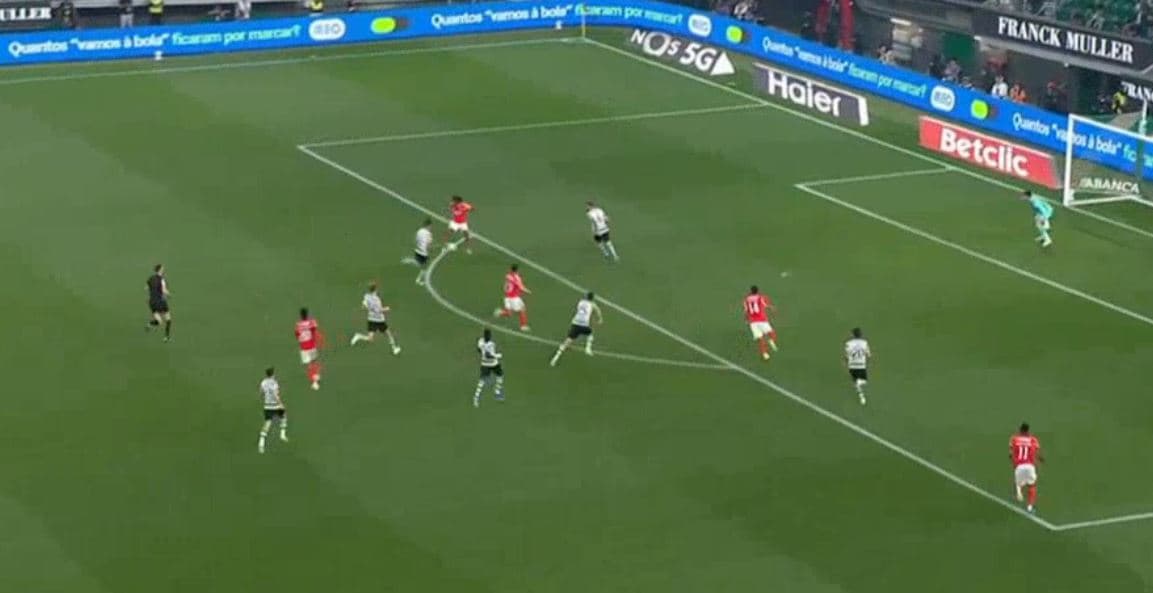 Aksion fantastik, Benfica fitoi derbin ndaj Sportingut në fund dhe futet në garë për titull