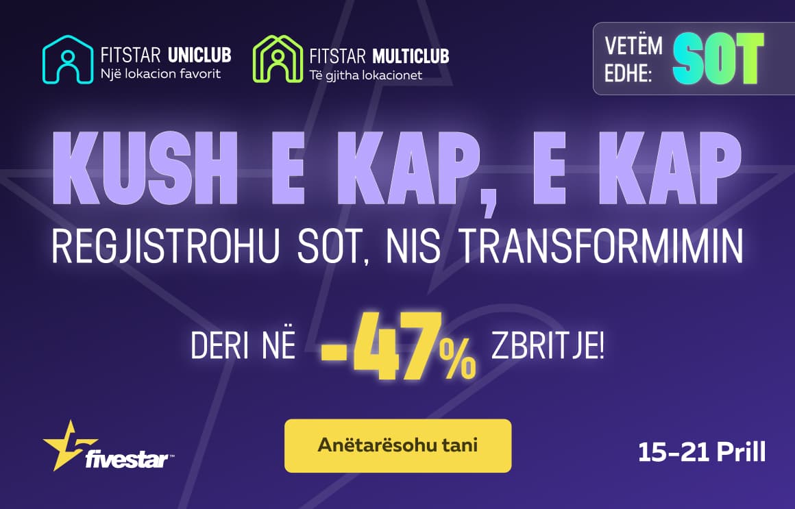 Vetëm edhe sot: Mos e hup këtë ofertë!