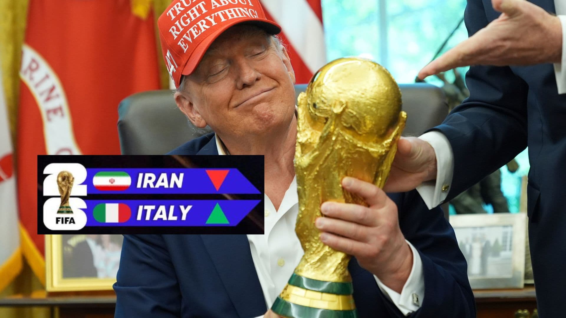 Italia refuzon ofertën e Trumpit për ta zëvendësuar Iranin në Kupën e Botës: Nuk është e përshtatshme, duhet të kualifikohesh në fushë