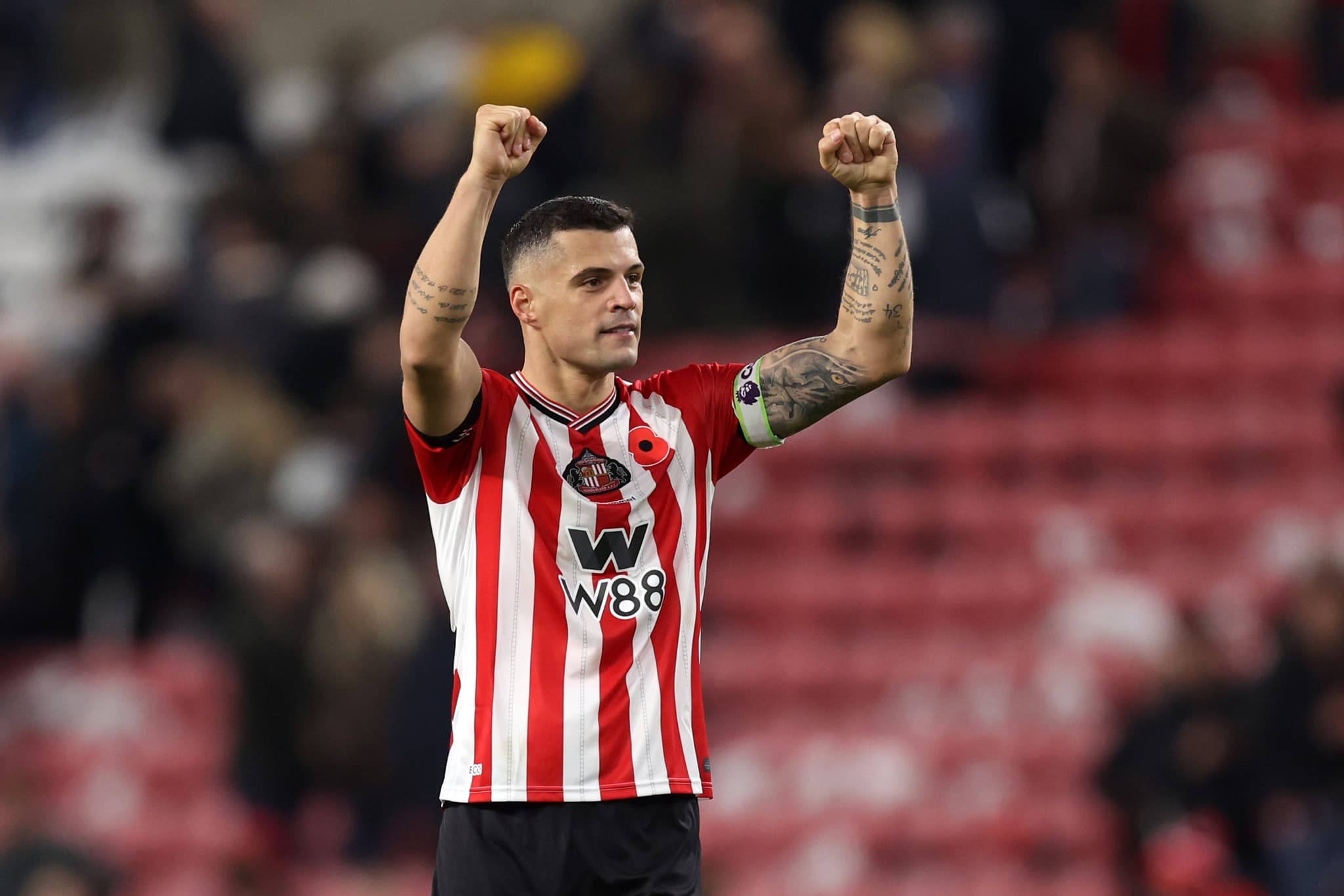 Granit Xhaka në formacionin e sezonit të Premierligës në EA Sports