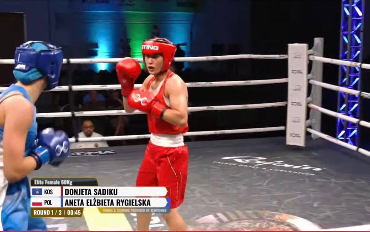 E pafat Donjeta Sadiku, mbetet pa medalje në turneun “Kupa Botërore e Boksit”