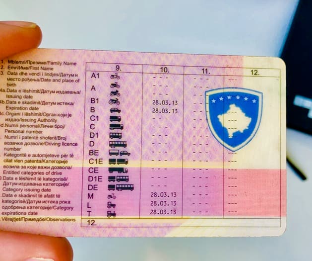 Aplikoi me patentë-shofer serb fals për konvertim në të Kosovës, policia po heton rastin