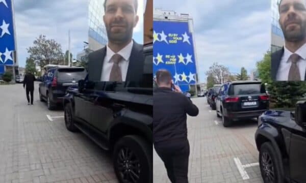 Deputeti Eman Rrahmani incizon veturat: Janë të Qeverisë, por me targa civile – prej kujt po fshiheni?