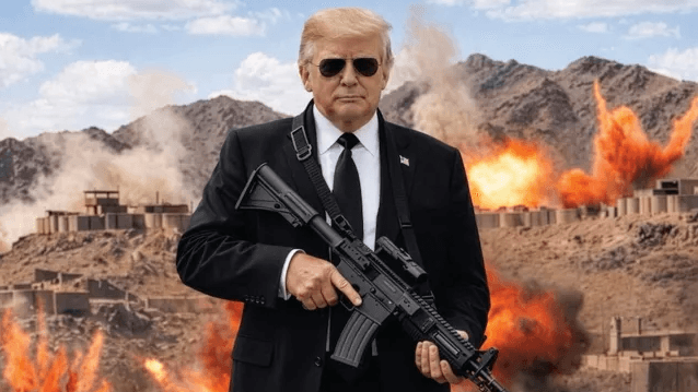 “Jo më djalë i mirë”, Trump mesazh Iranit, poston foto me AK-47