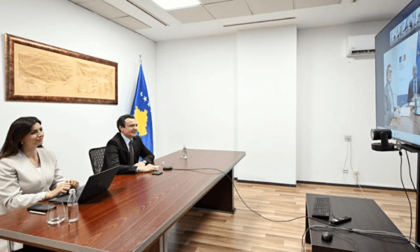 Kryeministri Kurti zhvilloi takim virtual me Ministrin Francez të Deleguar për Evropën, Haddad
