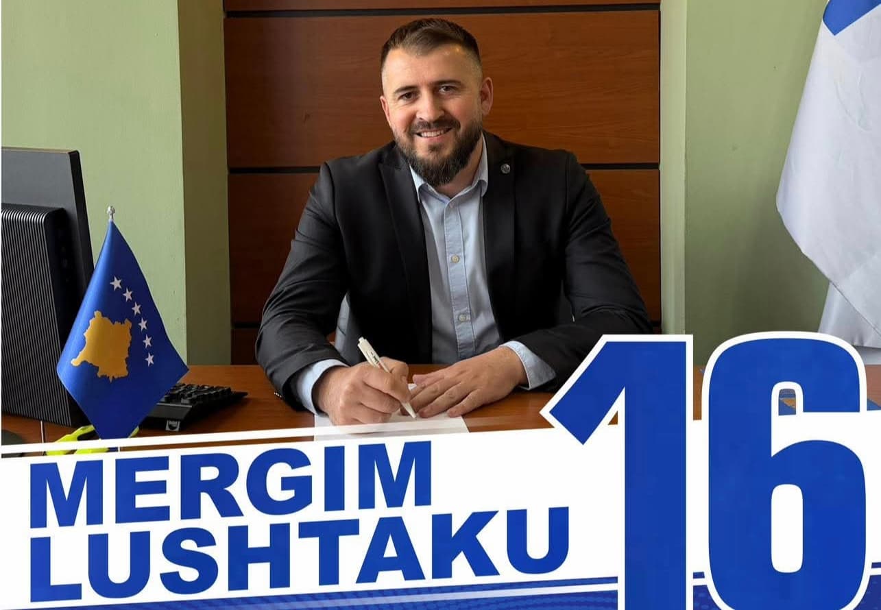Mërgim Lushtaku: “Këtë herë me numër 16, si përherë PDK” (FOTO)