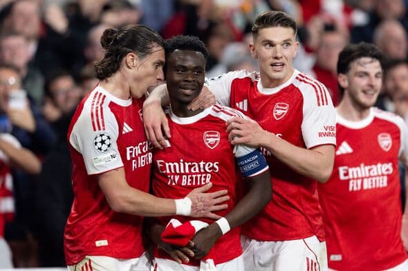 Notat e lojtarvë, Arsenal 1-0 Atletico: Shkëlqyen Declan Rice, David Raya e Bukayo Saka