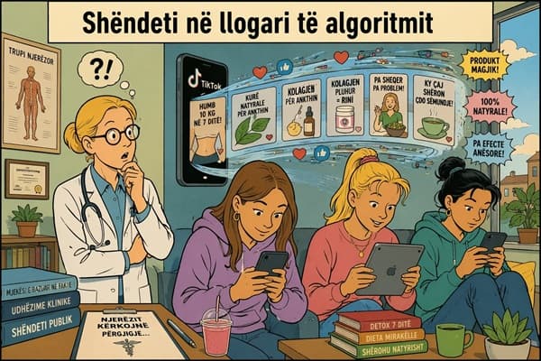 Shëndeti në llogari të algoritmit
